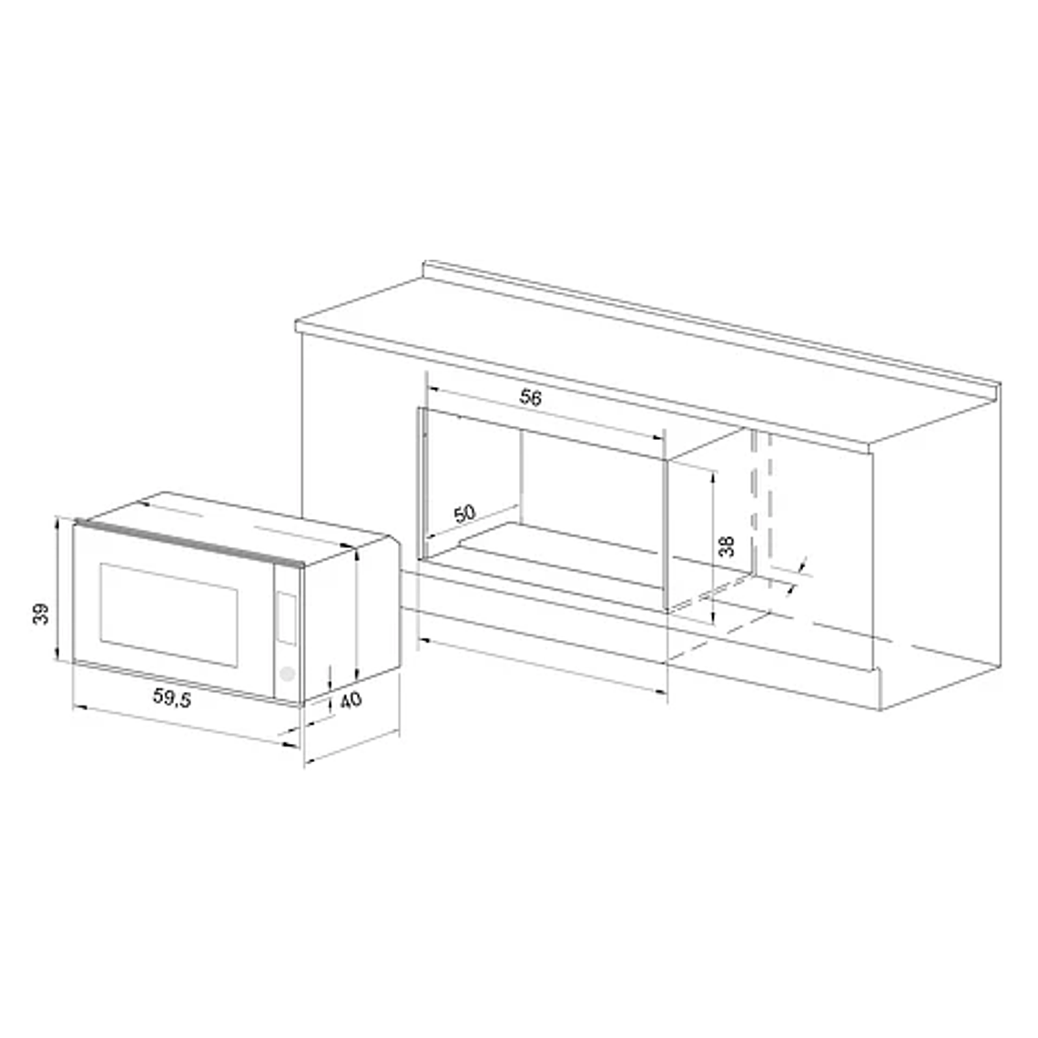 Horno Microondas UT MWO 25L Reflex  2