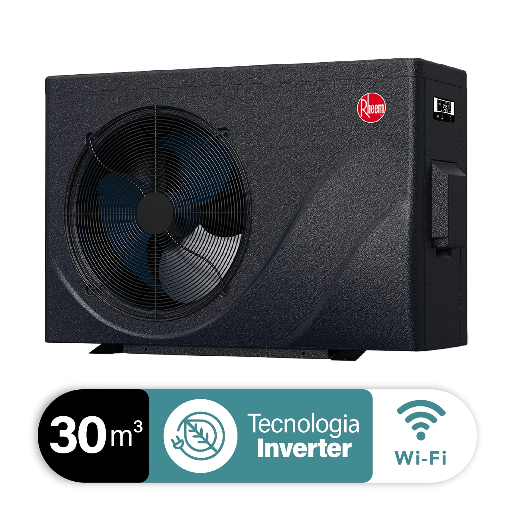 Bomba De Calor Piscinas Inverter Crosswind 30i Rheem 30m3