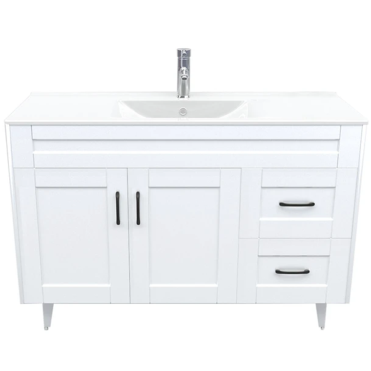 Kit Mueble Deluxe 120SK + Vanitorio Plano-120 Blanco / 120x80x47cm 1