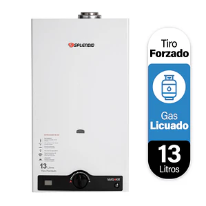 Calefon 13 Litros Tiro Forzado Gas Natural