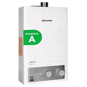 Calefon 10 litros Gas natural Tiro forzado Splendid