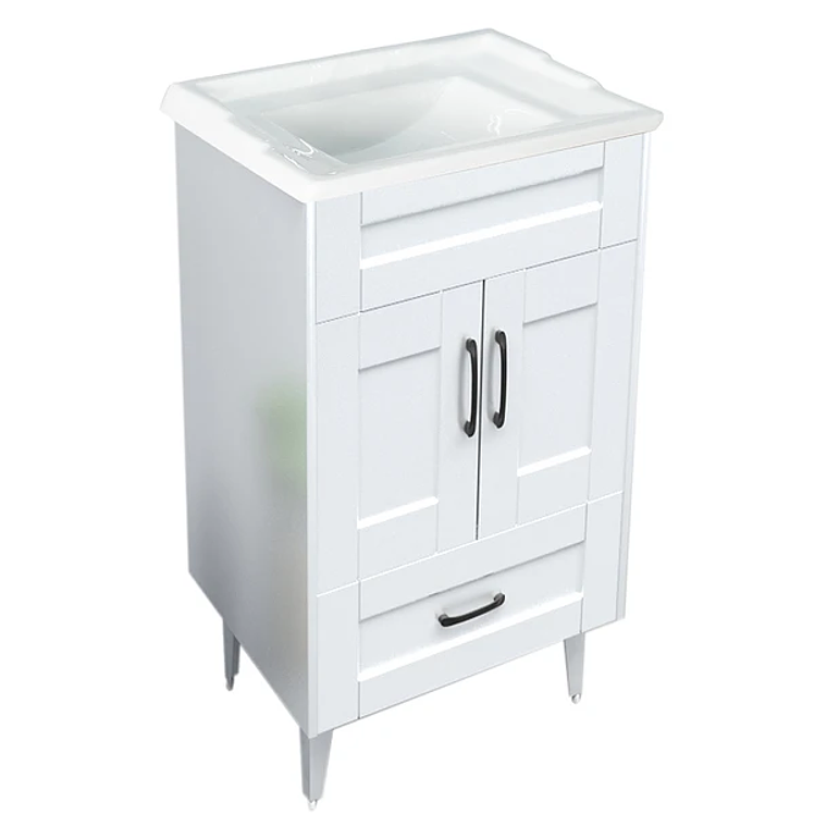 Kit Mueble Deluxe B50SK + Vanitorio F-50 Blanco / 50x40x80cm 2