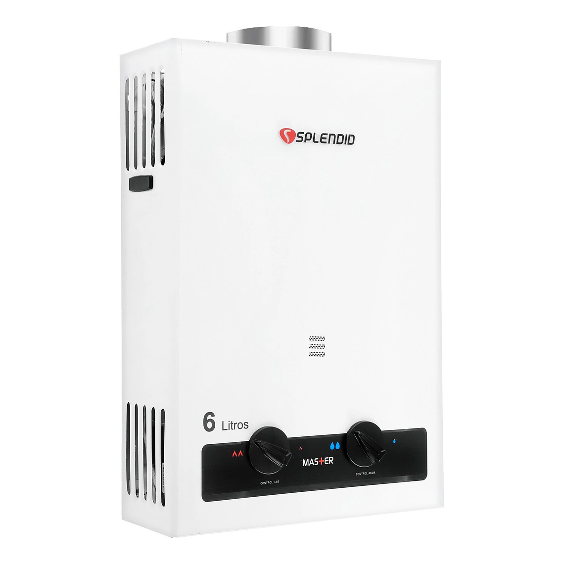 CALEFONT 6 LITROS GAS LICUADO TIRO NATURAL SPLENDID 2