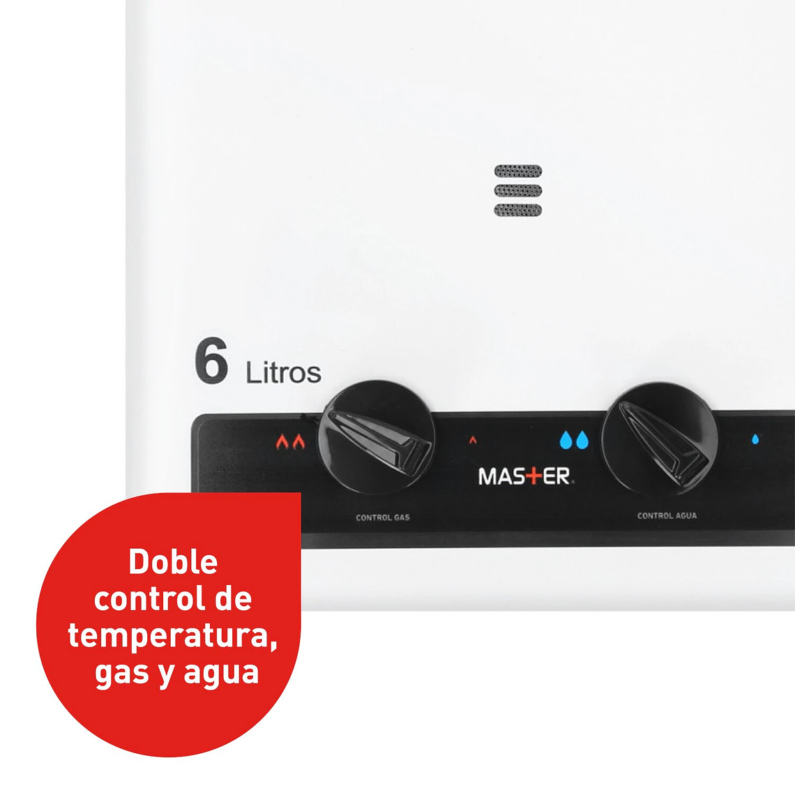 CALEFONT 6 LITROS GAS LICUADO TIRO NATURAL SPLENDID 3