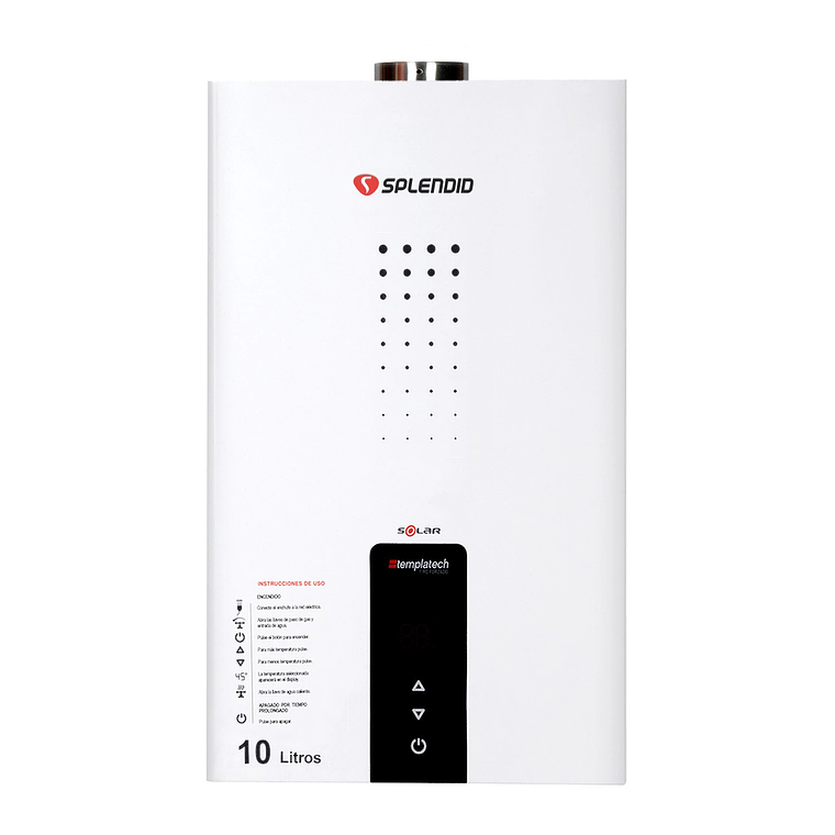 CALEFONT 10 LITROS GAS LICUADO CÁMARA ESTANCA SPLENDID 2