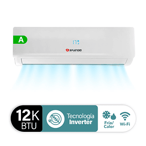 AIRE ACONDICIONADO SPLIT 12000BTU INVERTER SPLENDID