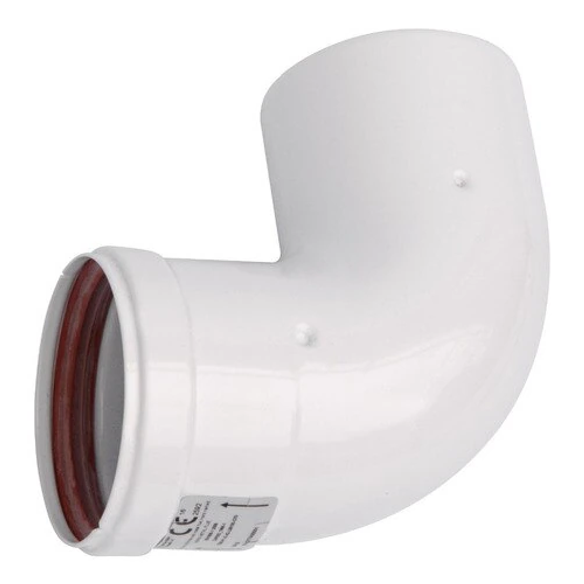 Codo Para Tiro Forzado Splendid Ducto 80mm 1