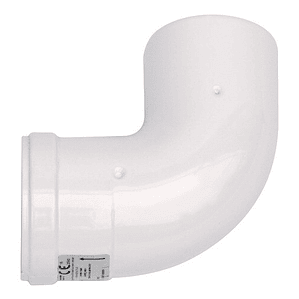 Codo Para Tiro Forzado Splendid Ducto 80mm