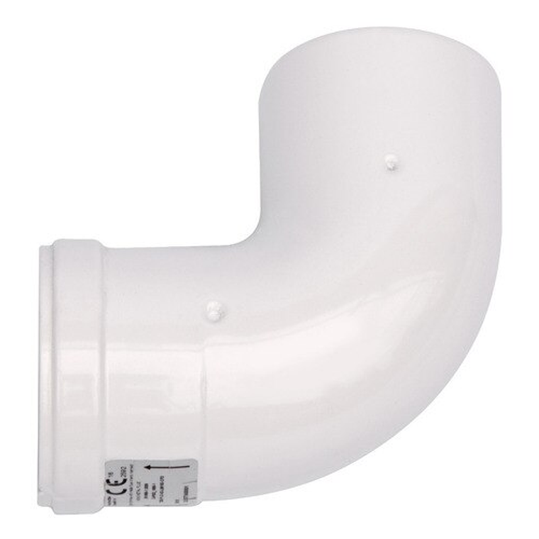 Codo Para Tiro Forzado Splendid Ducto 80mm 2