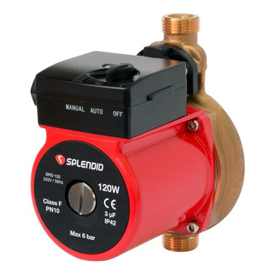 BOMBA PRESURIZADORA PARA CALEFONT 120W 26 LITROS/MIN SPLENDID 1