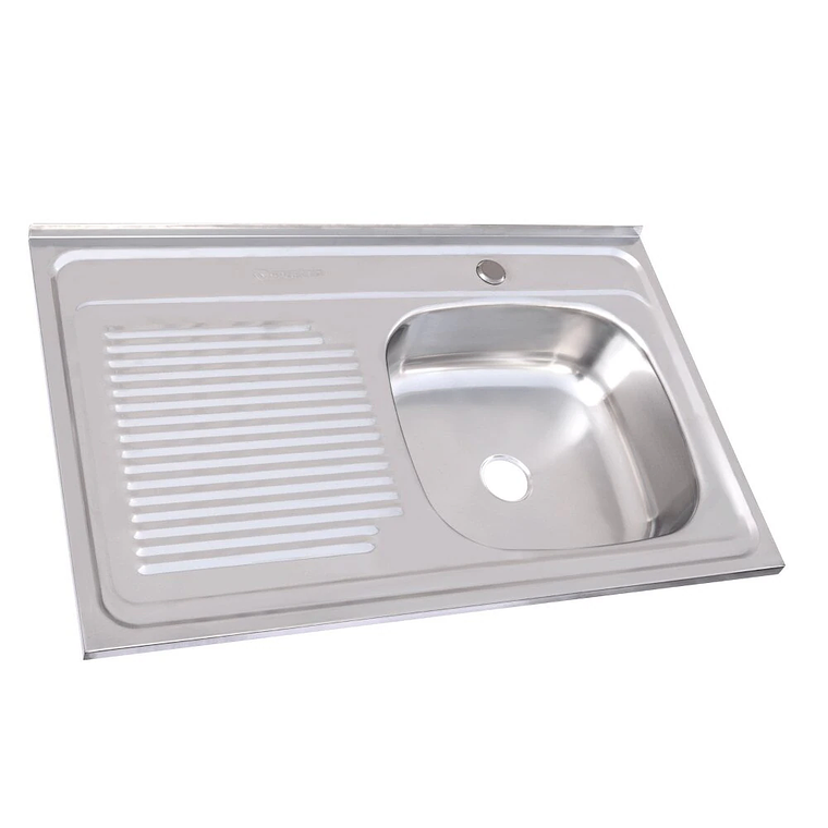 LAVAPLATOS SOBREPONER 800X500 MM IZQUIERDO PARA MONOMANDO SPLENDID 1