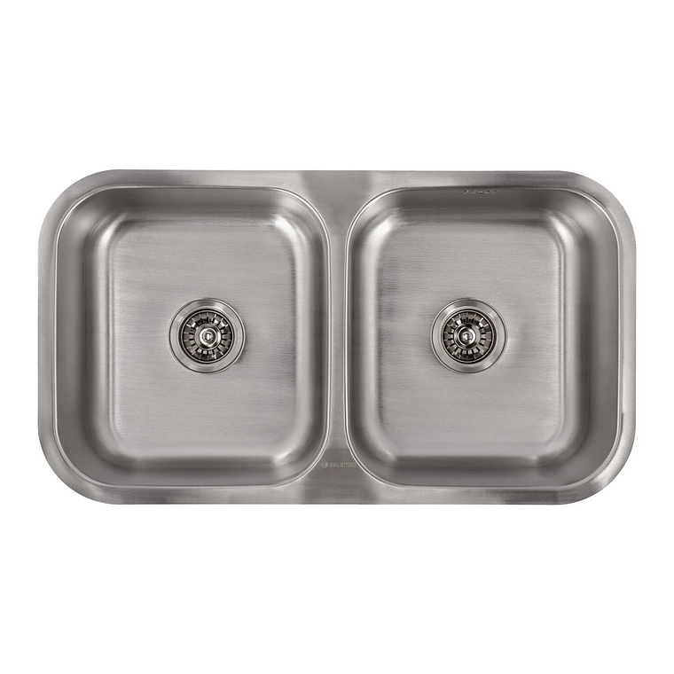 LAVAPLATOS DOBLE BAJO CUBIERTA 820X460 MM SPLENDID 1