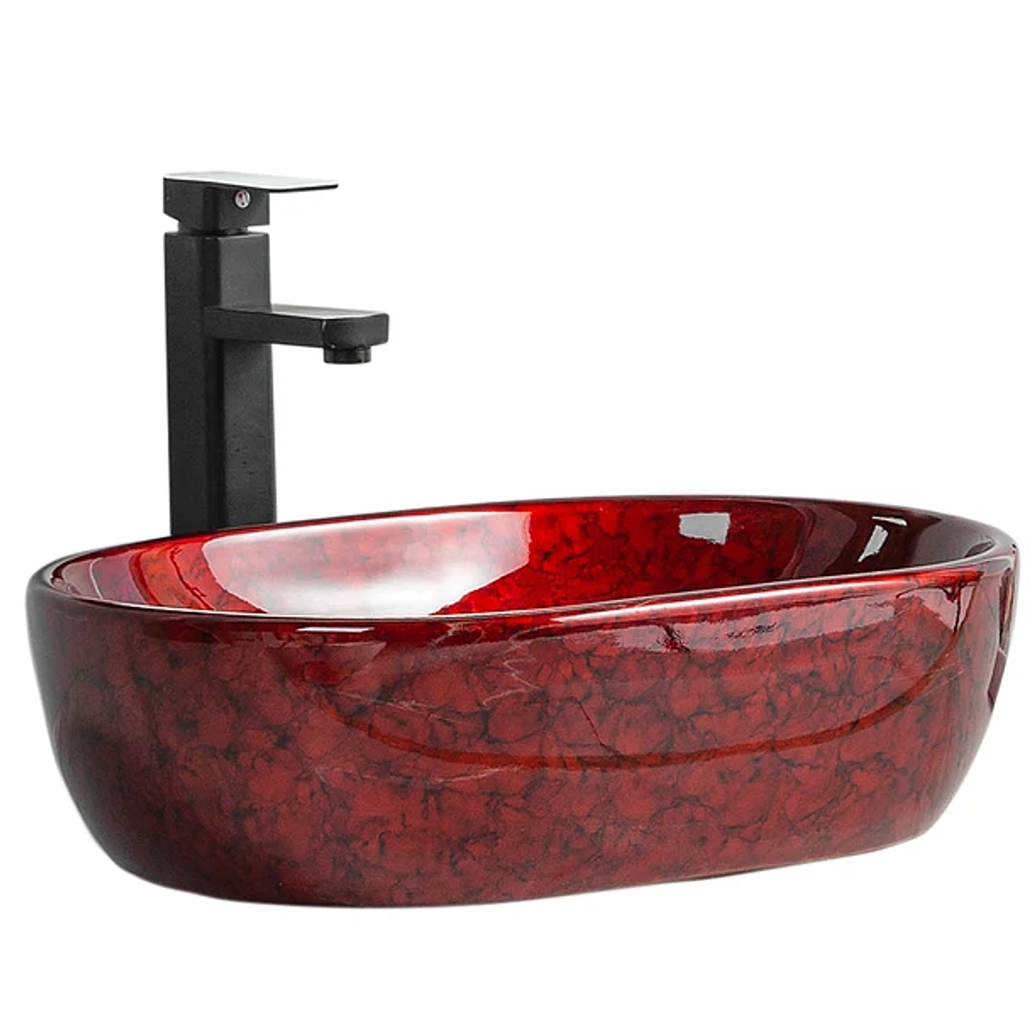 Lavamanos Sobreponer Domsa SLC879 PALO DE ROSA / 47,5x34x14 cm 2