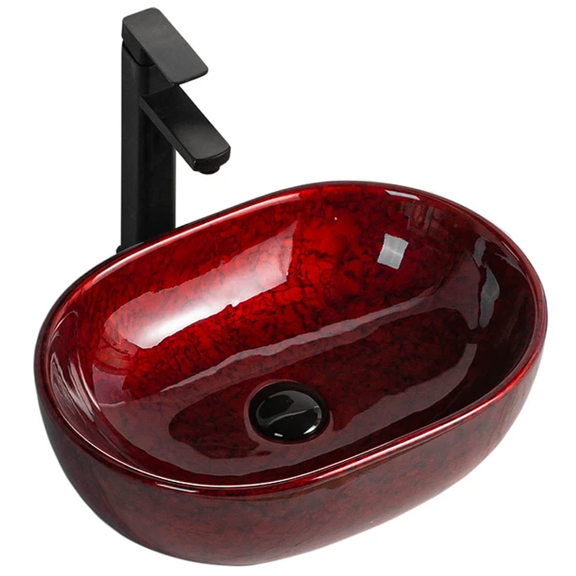 Lavamanos Sobreponer Domsa SLC879 PALO DE ROSA / 47,5x34x14 cm 3