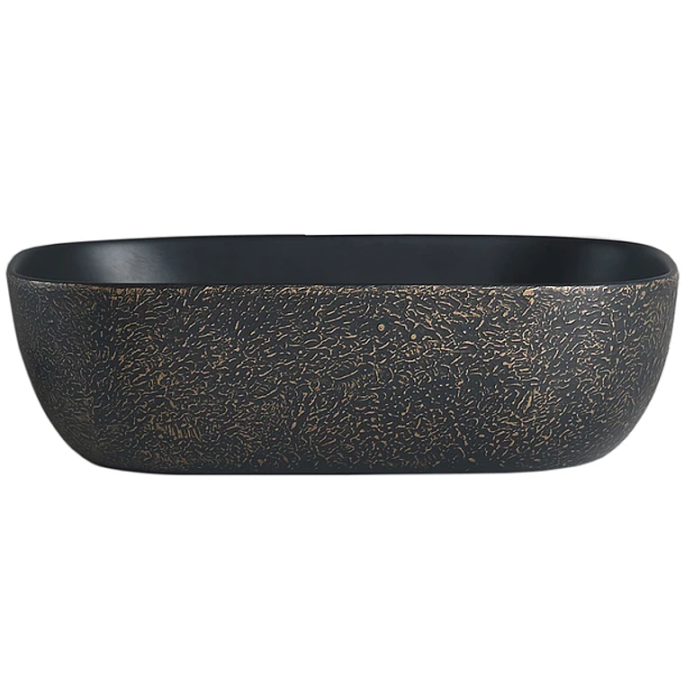 Lavamanos Sobreponer Domsa SLC895-ARENA DORADO 46,5x33x13,5cm. 1