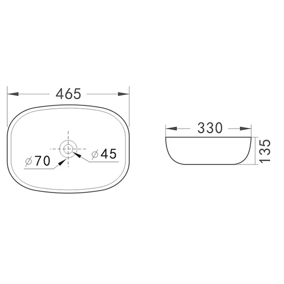 Lavamanos sobre cubierta SLC895-NEON 4