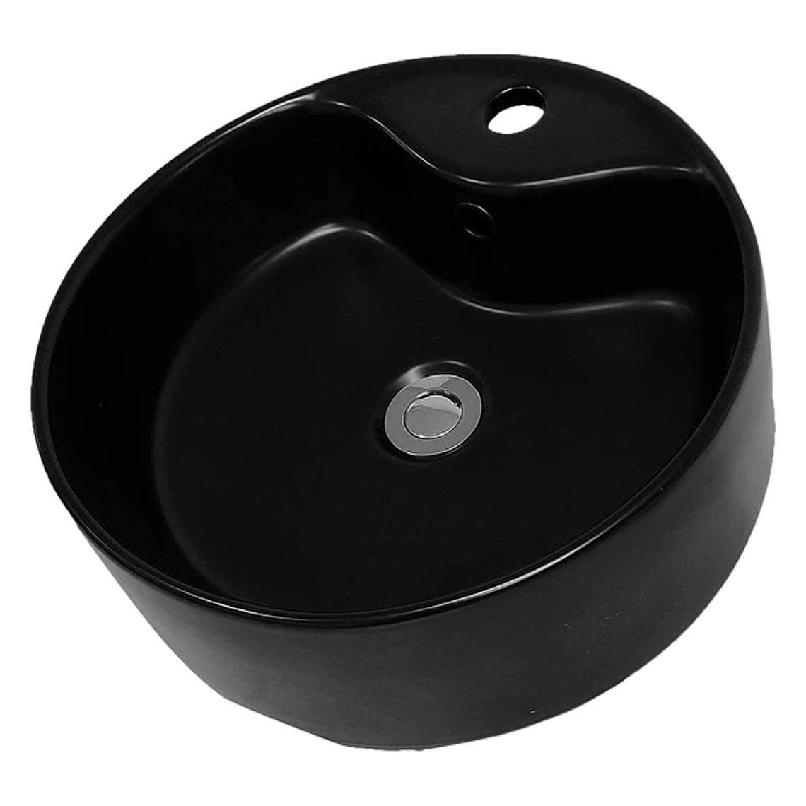 LAVAMANOS SOBREPONER DOMSA NEGRO BE5064-N / 41x41x14cm 3