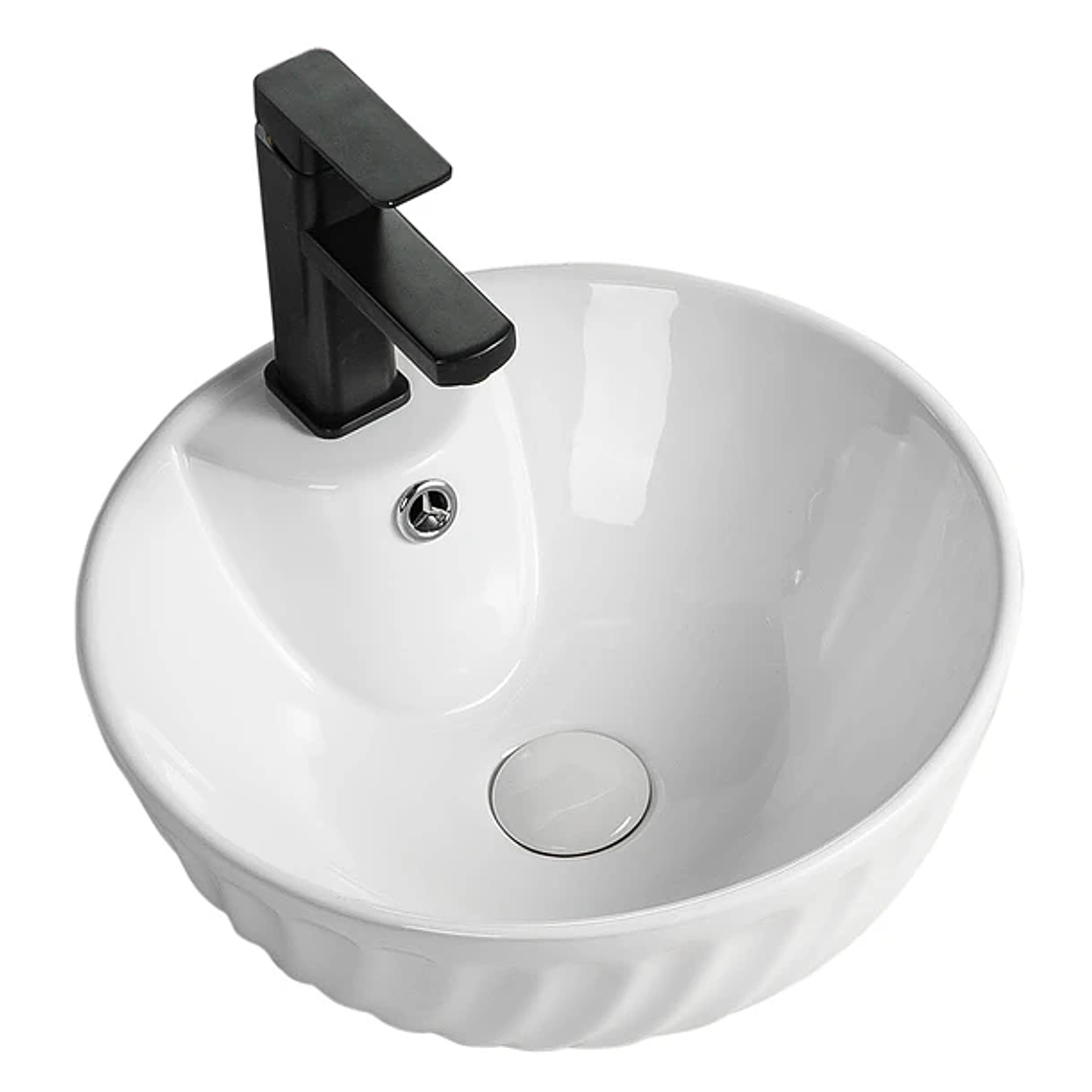 Lavamanos Sobreponer Domsa SLC629B 40x40x16cm 3