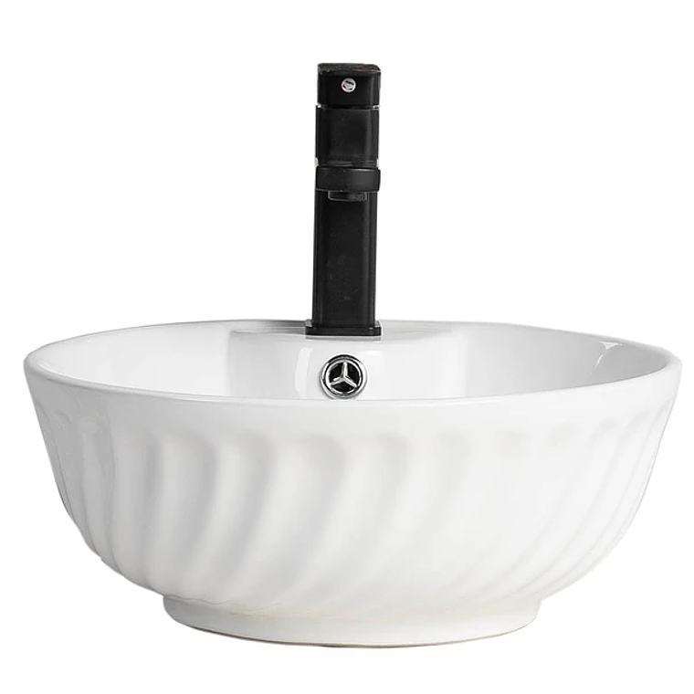 Lavamanos Sobreponer Domsa SLC629B 40x40x16cm 4