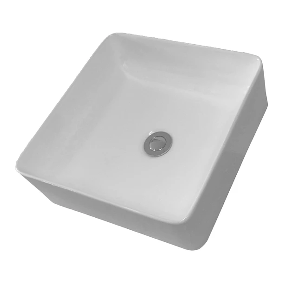 Lavamanos Sobreponer Domsa BE3102-B 37x37x13cm 3