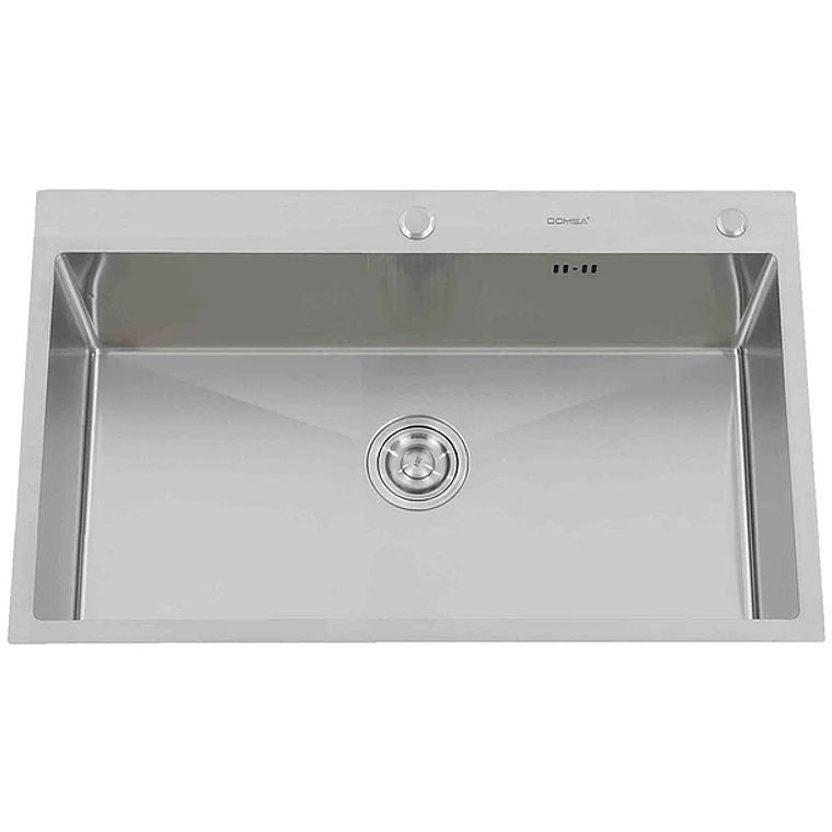 Lavaplatos Deluxe Domsa MDS8050A Silver Sobre Cubierta 80x50x21 cm 1