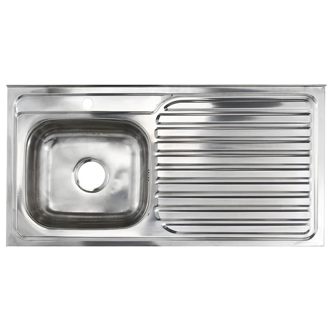 Lavaplatos Sobreponer con Desagüe Domsa I10050R 2