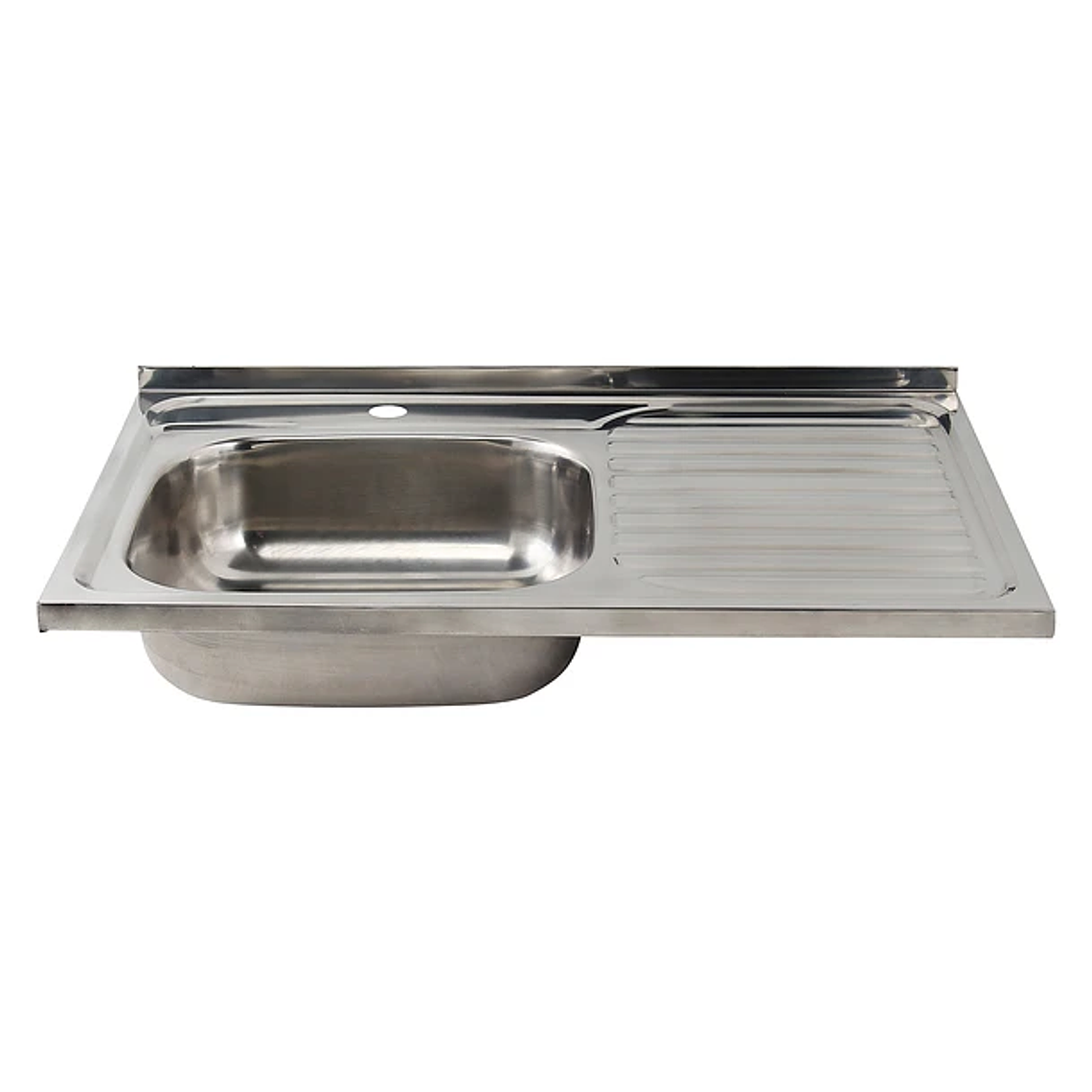 Lavaplatos Sobreponer Izquiera 1 cubeta Inox 80x50x20cm 2