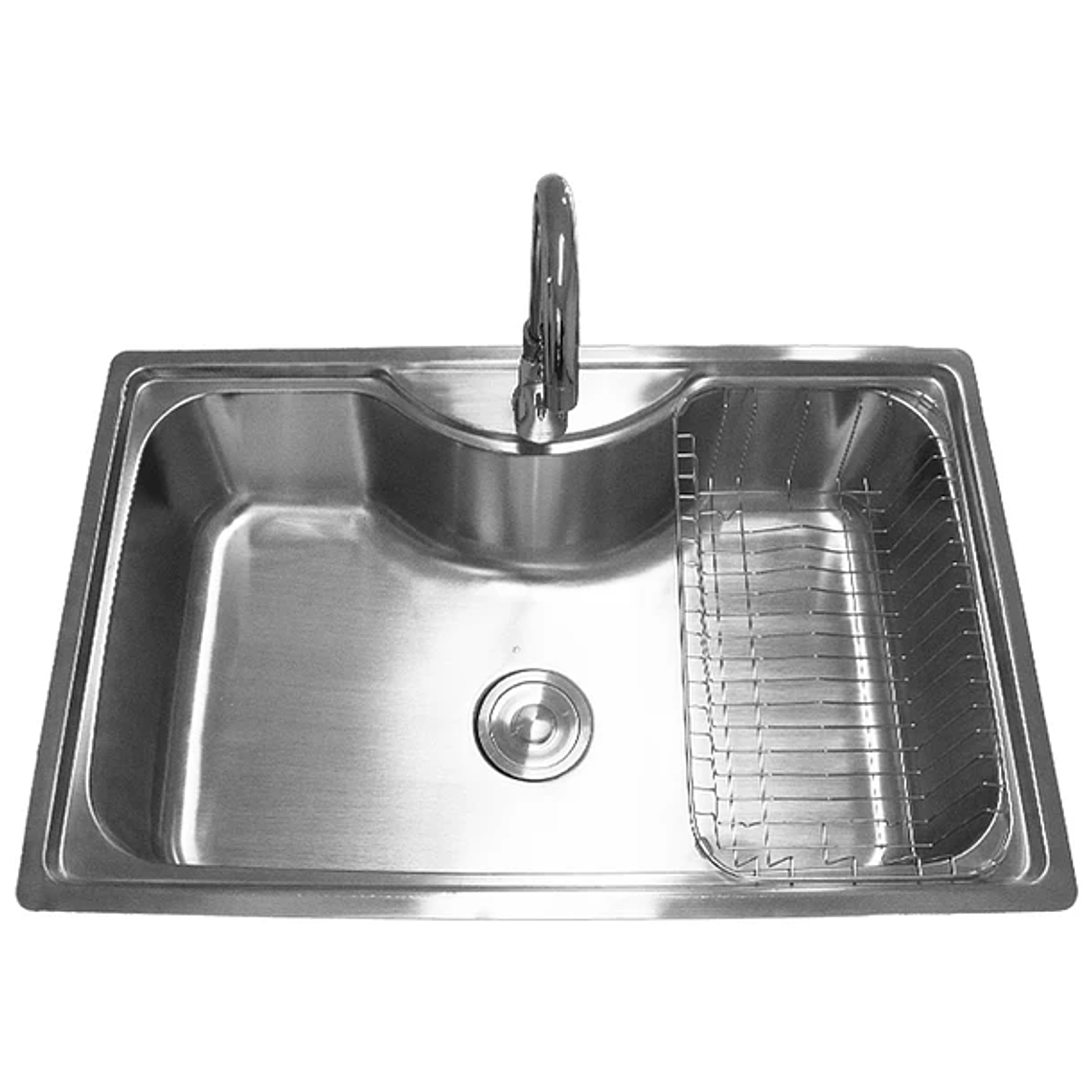 Lavaplatos Bajo Cubierta Domsa V-795485 / 80x50x20cm 1