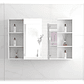 Mueble Botiquin para Baño Domsa MMR-100 Blanco 98x60x14cm - Miniatura 3