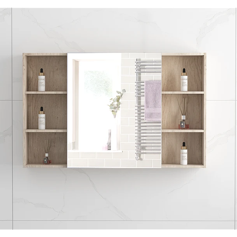 Mueble Botiquín para Baño Domsa MMR-100 Wood / 98x60x14cm 3