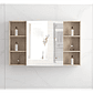 Mueble Botiquín para Baño Domsa MMR-100 Wood / 98x60x14cm - Miniatura 3