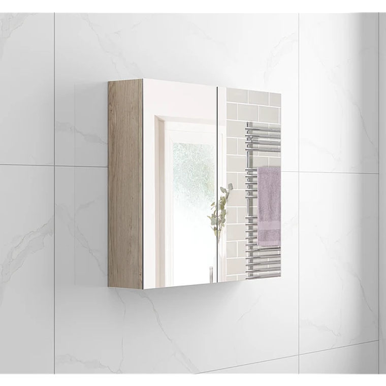 Mueble Botiquín para Baño Domsa MMR-70 Wood / 68x60x14cm 1