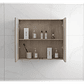 Mueble Botiquín para Baño Domsa MMR-70 Wood / 68x60x14cm - Miniatura 2