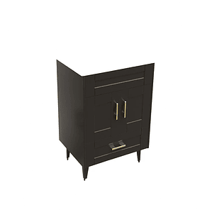 Mueble Vanitorio Deluxe B50SK / 48x38x80cm