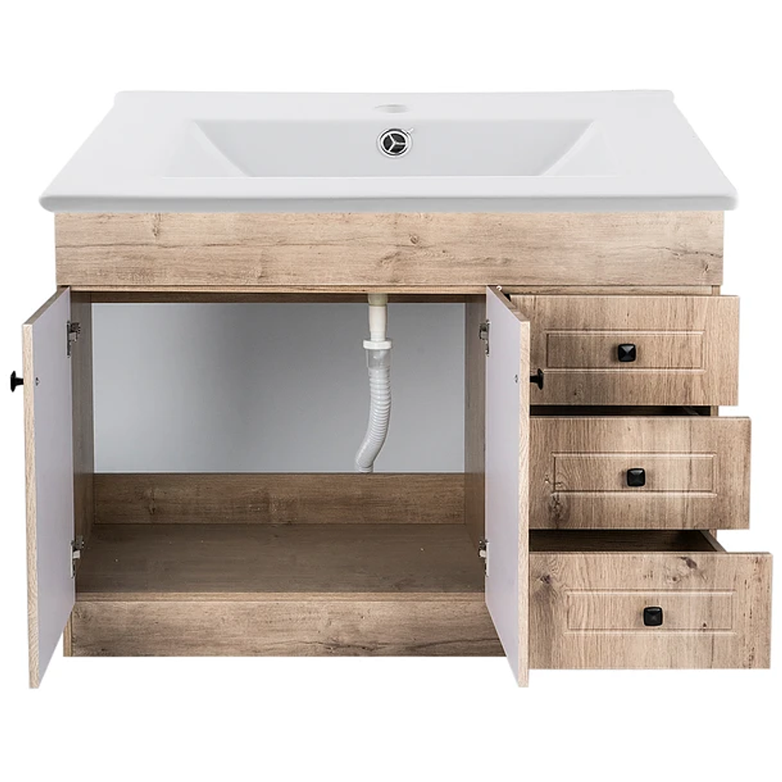 Kit Mueble B120PH-WOOD + Vanitorio Plano-120 / 120x80x47cm 4