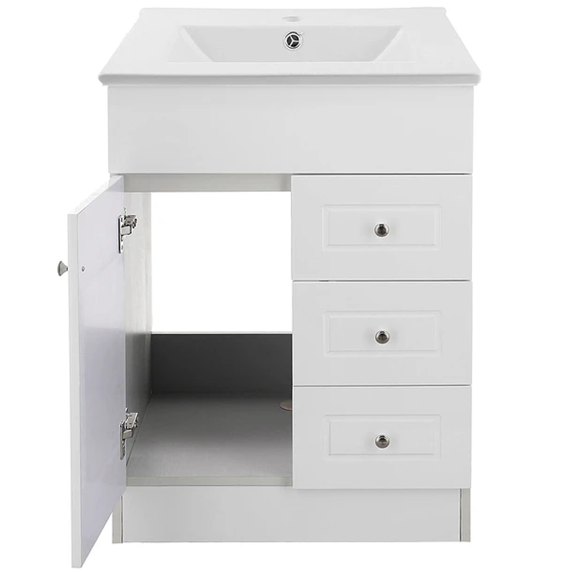 Kit Mueble B70-PHNB + Vanitorio Plano-70 Blanco Derecho / 70x47x80cm 4