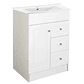 Kit Mueble B60-PHNB + Vanitorio Plano-60 Blanco Derecho/ 60x80x47cm - Miniatura 2