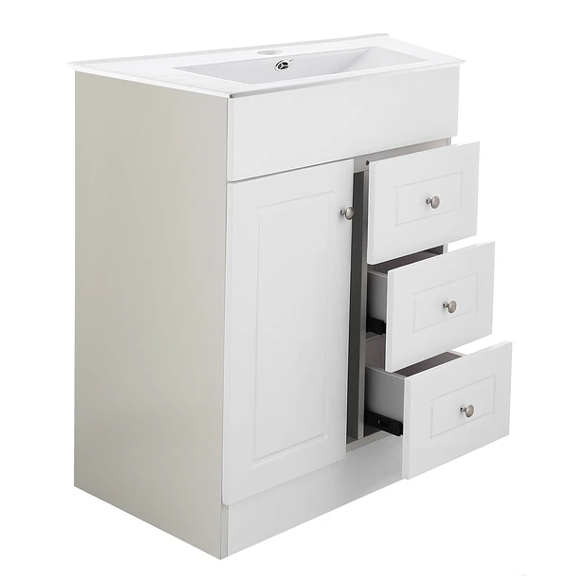 Kit Mueble B60-PHNB + Vanitorio Plano-60 Blanco Derecho/ 60x80x47cm 3