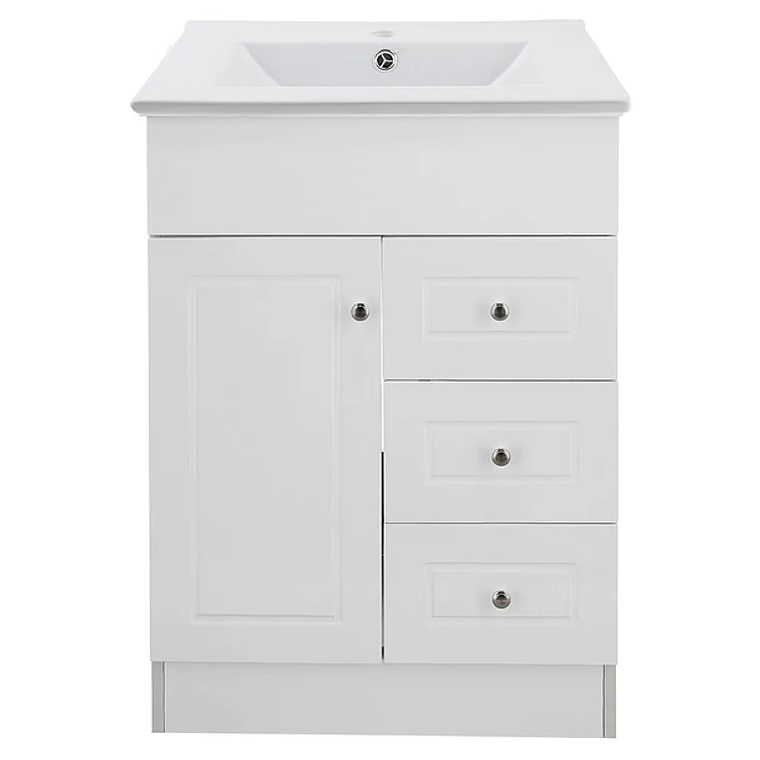 Kit Mueble B60-PHNB + Vanitorio Plano-60 Blanco Derecho/ 60x80x47cm 1