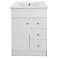 Kit Mueble B60-PHNB + Vanitorio Plano-60 Blanco Derecho/ 60x80x47cm - Miniatura 1