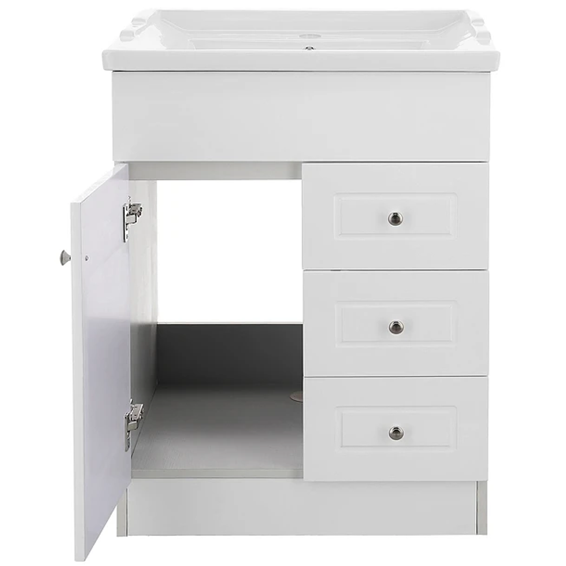 Kit Mueble B60-PHNB + Vanitorio F-60 Blanco / 60x80x47cm 4