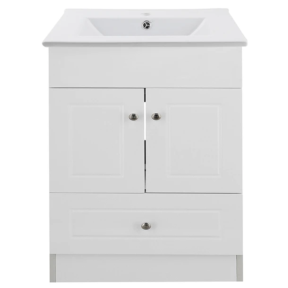 Kit Mueble B60-PHB + Vanitorio Plano-60 Blanco / 60x80x47cm 1