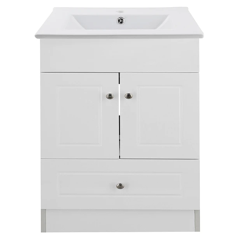 Kit Mueble B60-PHB + Vanitorio Plano-60 Blanco / 60x80x47cm 1