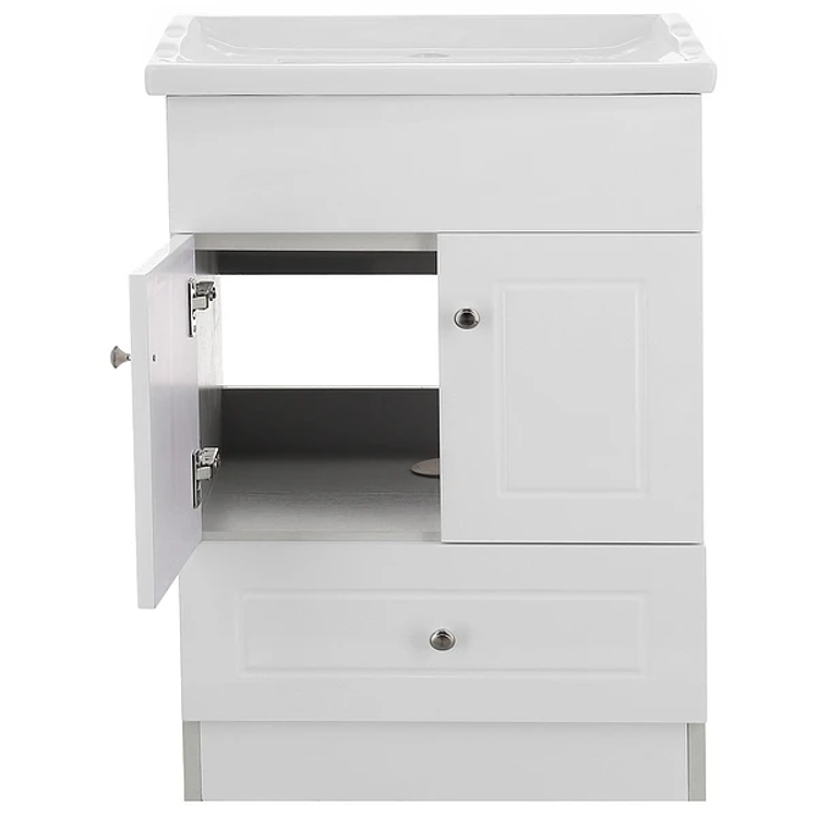 Kit Mueble B60-PHB + Vanitorio F-60 Blanco/ 60x80x47cm 4