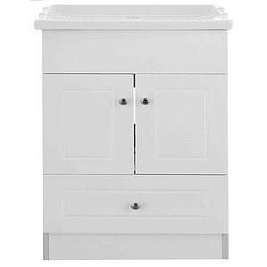 Kit Mueble B60-PHB + Vanitorio F-60 Blanco/ 60x80x47cm