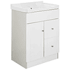 Kit Mueble B-PA-60A + Vanitorio 856-60A Blanco / 60x80x40cm