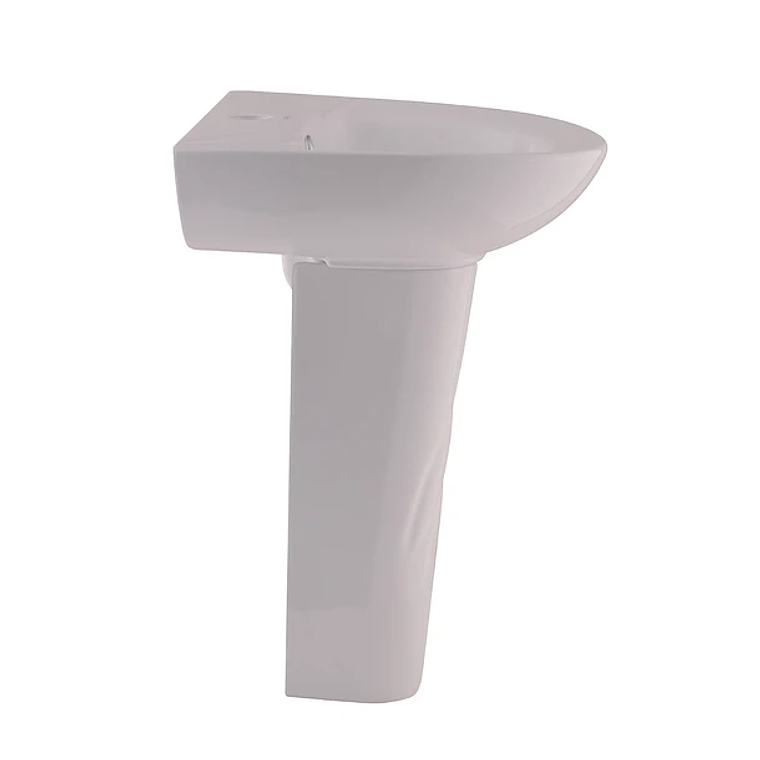 Lavamanos de Pedestal Kinder Domsa LP-301 43x36x54cm 2