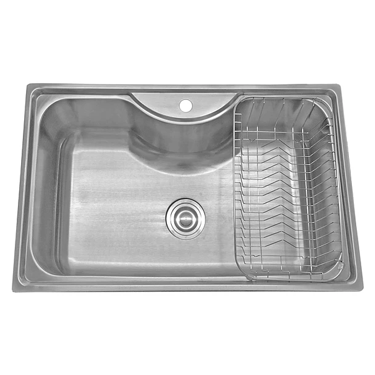 Lavaplatos Domsa Sobre Cubierta DS795485 (Incluye Desagüe ) / 80x50x23cm 1