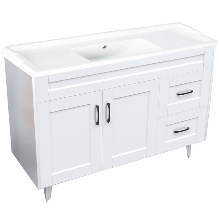 Kit Mueble Deluxe 120SK + Vanitorio F-120 Blanco / 120x80x47cm 2