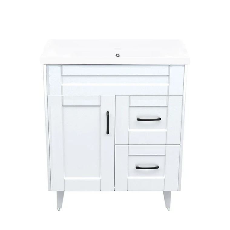 Kit Mueble Deluxe 70SK con Vanitorio F-70 Blanco 1